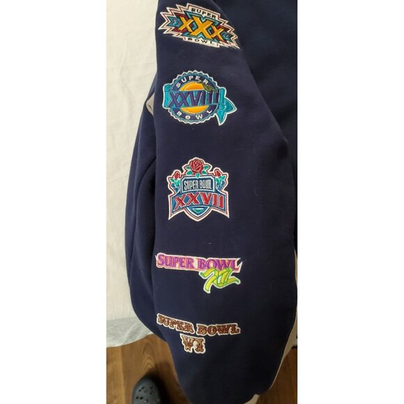 NFL Dallas Cowboys Super Bowl 5 Time Champions Jacket NFL G-lll Football XXL - Picture 8 of 16